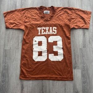 Vintage Texas Longhorns Jersey Mens Medium Orange NCAA Football